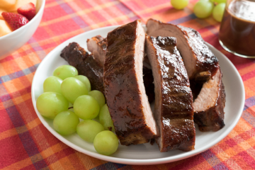 Baby Back Ribs with Maple-Mustard Glaze