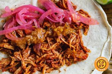 Blood Orange Shredded Pork Carnitas