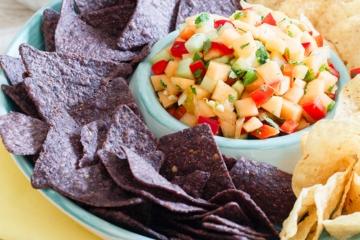 Cantaloupe Salsa