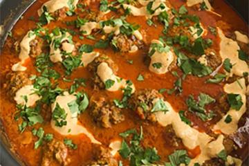 Creamy Coconut Curry Meatballs