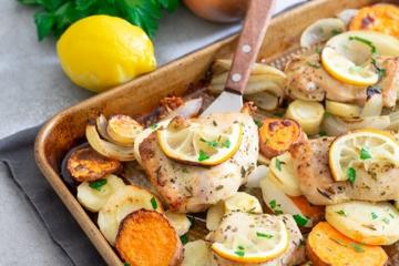 One Pan Lemon Chicken