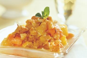 Peach Ginger Crisp