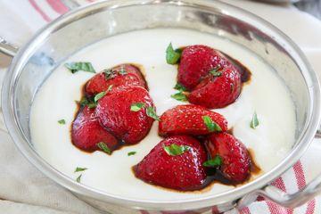 Balsamic-Glazed Strawberries