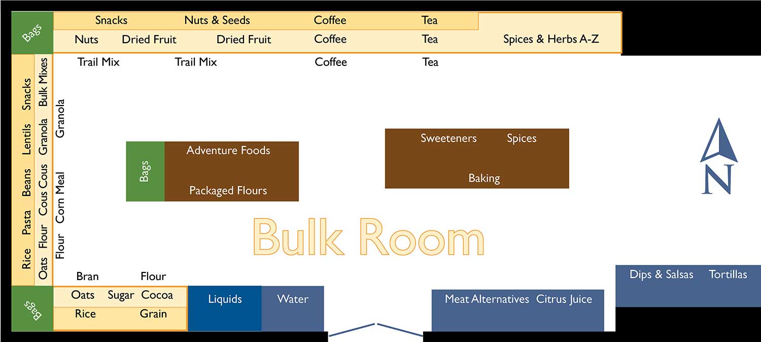 Bulk Room map